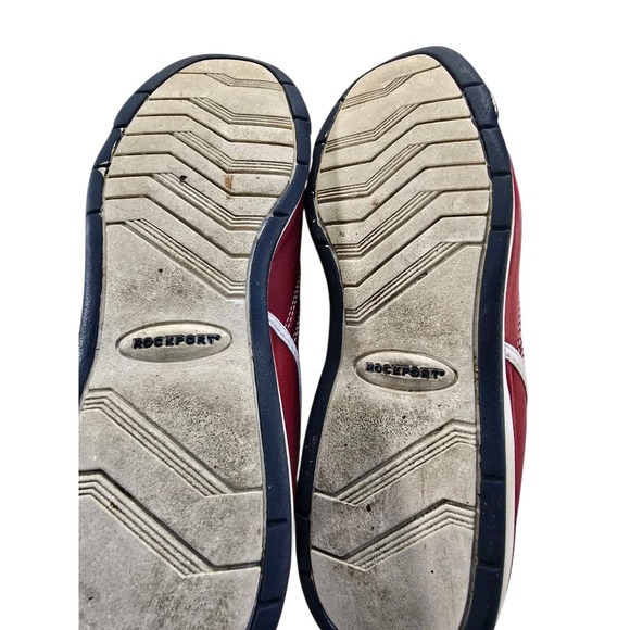 Rockport ProWalker‎ M7100 Mens Walking Shoes Size 9 Red Leather APM26865 - Picture 7 of 7